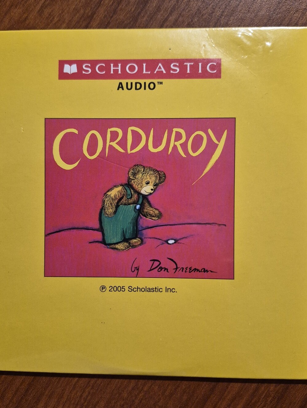NEW Sealed Scholastic Audio 'Corduroy' by Don Freeman 2005 Kids Classic Fiction